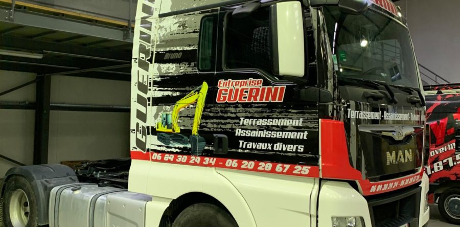 Covering sur Tracteur MAN TGX — (Entreprise GUERINI)