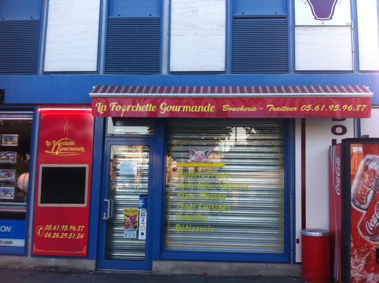 Nouvelle Identité visuelle boucherie « la fourchette gourmande »