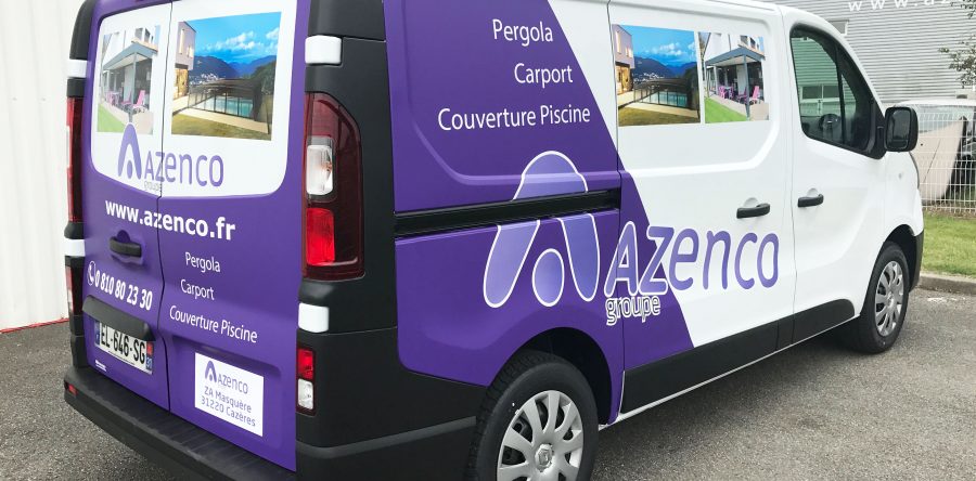 covering Camion Renault Trafic — AZENCO (Cazères)