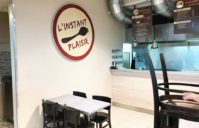 Enseigne Komacel imprimé — restaurant L'Instant Plaisir (Martres Tolosane)