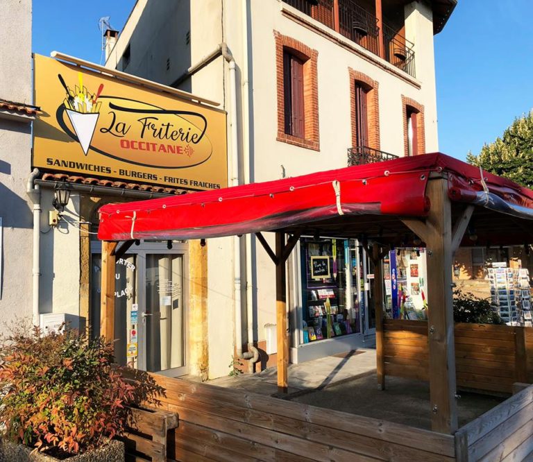 Enseigne La Friterie Occitane – Cazères