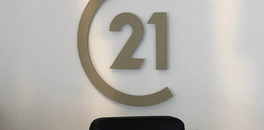 Lettre PVC nouveau logo Century 21 – C21 (Cazères)