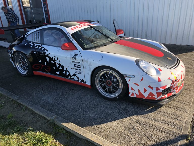 Total Covering sur Porsche 997 GT3 Rsr Cup.