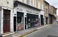 Enseigne Drapeau Alu – Pâtisserie B. Galy (Cazères)