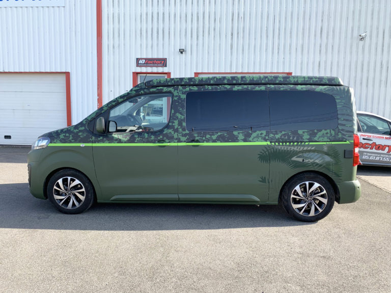 Total covering sur Citroën Campster