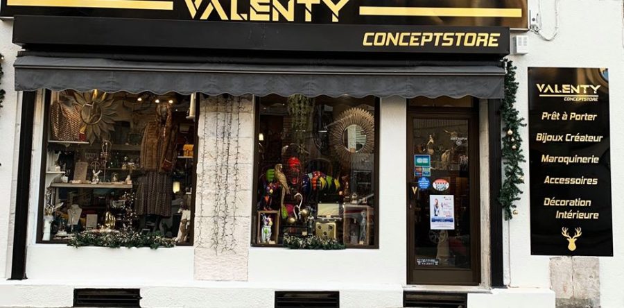 Nouvelle Enseigne VALENTY ConceptStore Cazères