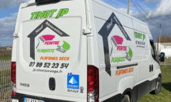 Marquage Pub camion Iveco – Sarl JP TINOT
