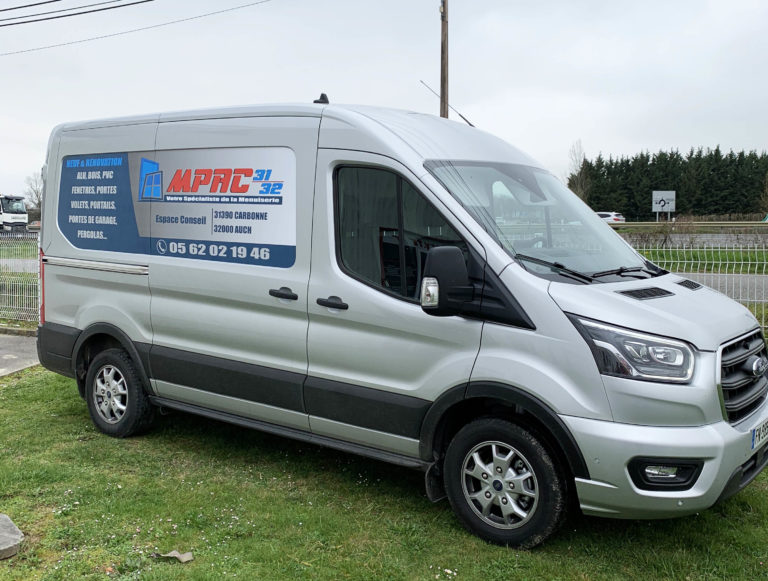 Marquage PUB Ford Transit – MPAC 31-32