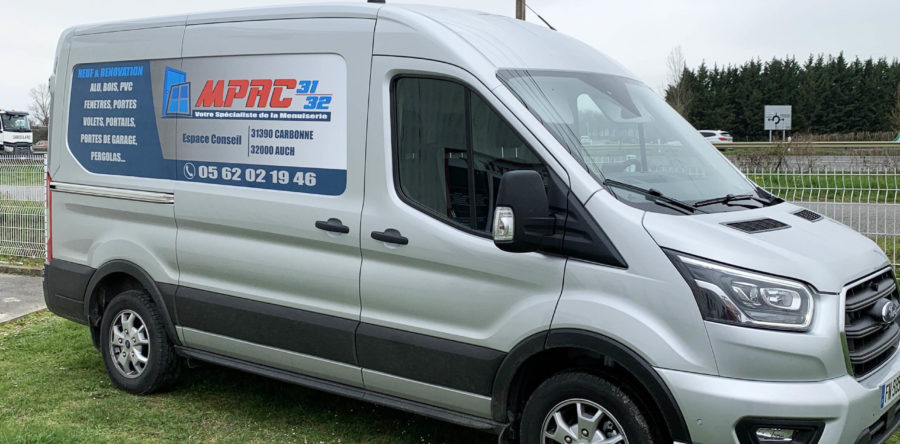 Marquage PUB Ford Transit – MPAC 31-32
