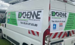 Marquage Pub Peugeot Expert (société Eychenne Palaminy)