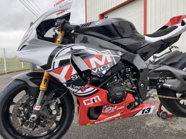 Covering Moto Piste Yamaha R1 2019 – Team CMT Chometon