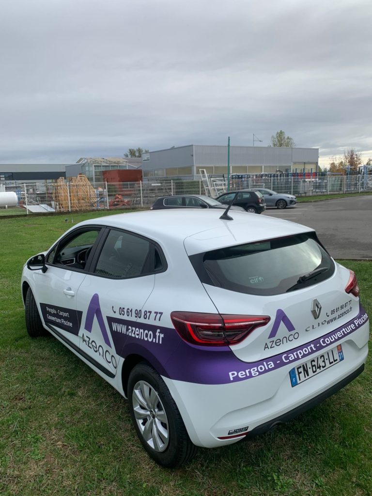 Marquage Renault Clio – Azenco (Cazères)