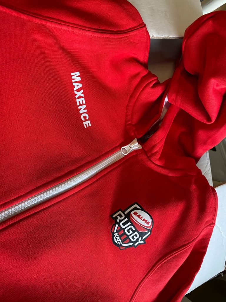 Marquage Textile – Sweat pour Balma Rugby Kids