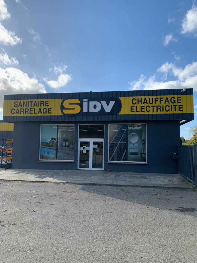 Habillage Vitrine MicroPerforée (SIDV Cazères)