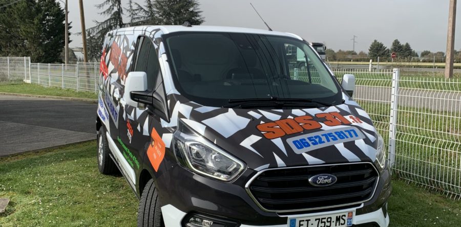 Total Covering Ford Custom – société SDS 31