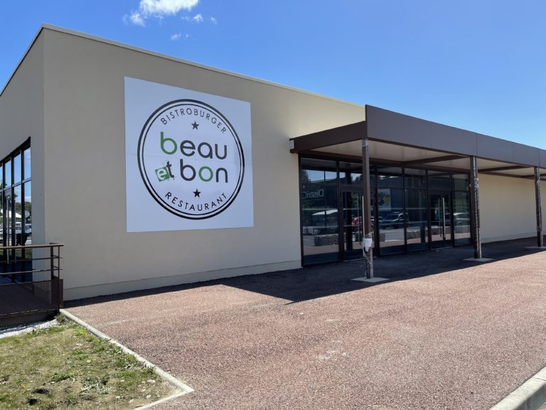Enseigne Restaurant BEAU et BON Cazères