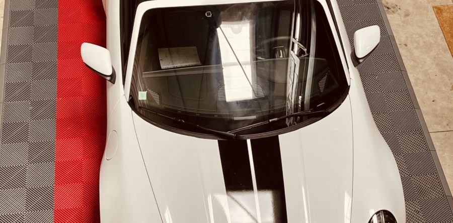 Pose Film PPF + bande sur Porsche 911