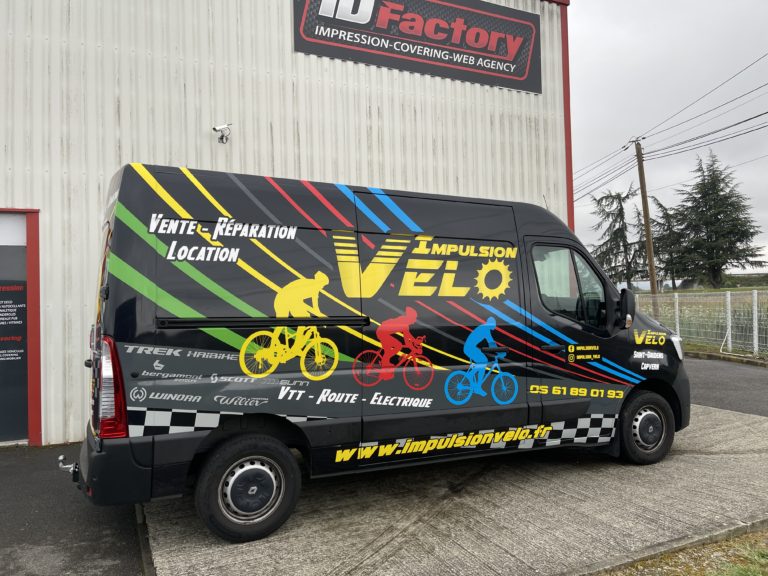 Total covering sur Renault Master (Impulsion Vélo)