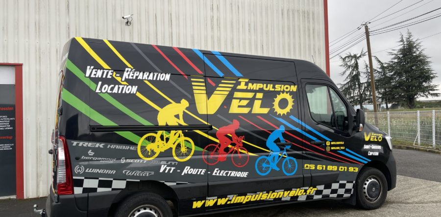 Total covering sur Renault Master (Impulsion Vélo)