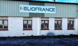 Enseigne Lettrage découpé alu Dibond — Heliofrance