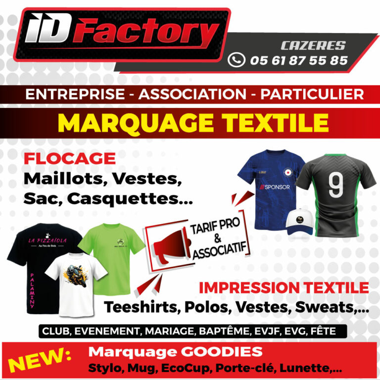 C’est la rentrée... Mettez vos couleurs en avant avec nos offres spéciales flocage sur vos vêtements de sport ou l'impression de textile (teeshirts, polos, ...)