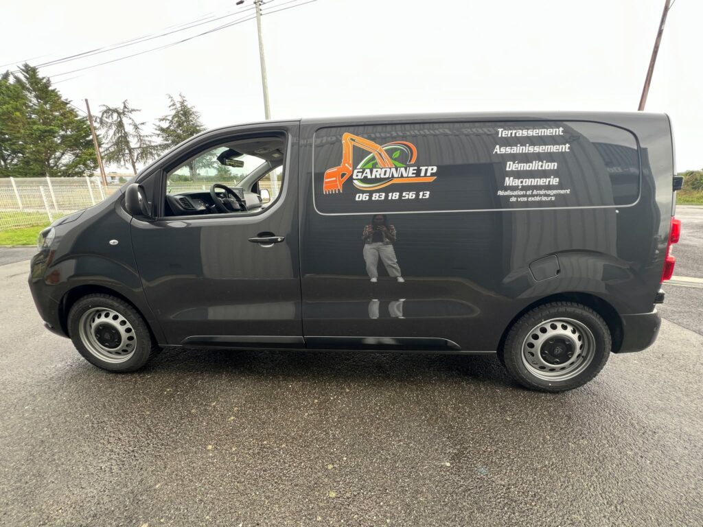 Marquage Publicitaire - Peugeot Expert -- Garonne TP