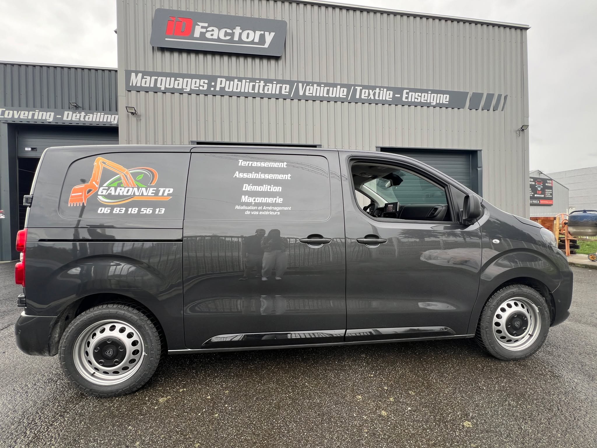 Marquage Publicitaire - Peugeot Expert -- Garonne TP