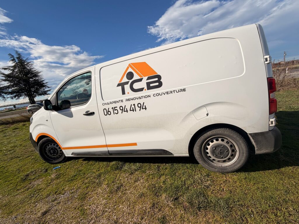 Nouveau marquage pour TCB Charpente ! ✨