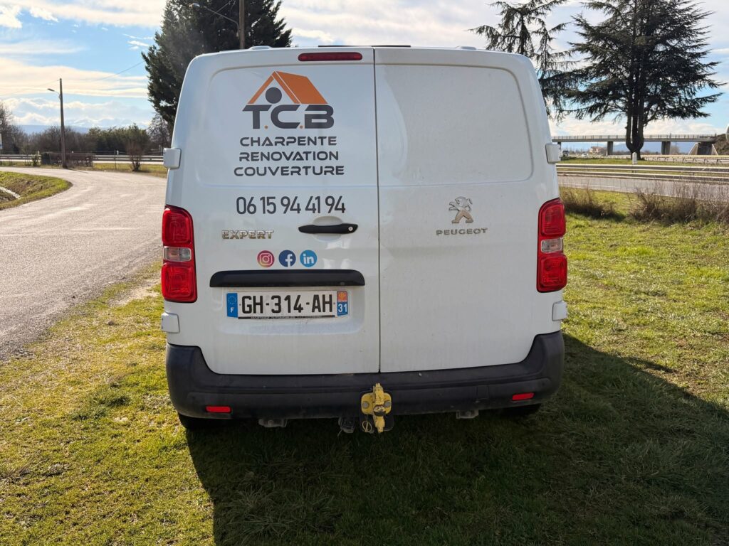 Nouveau marquage pour TCB Charpente ! ✨