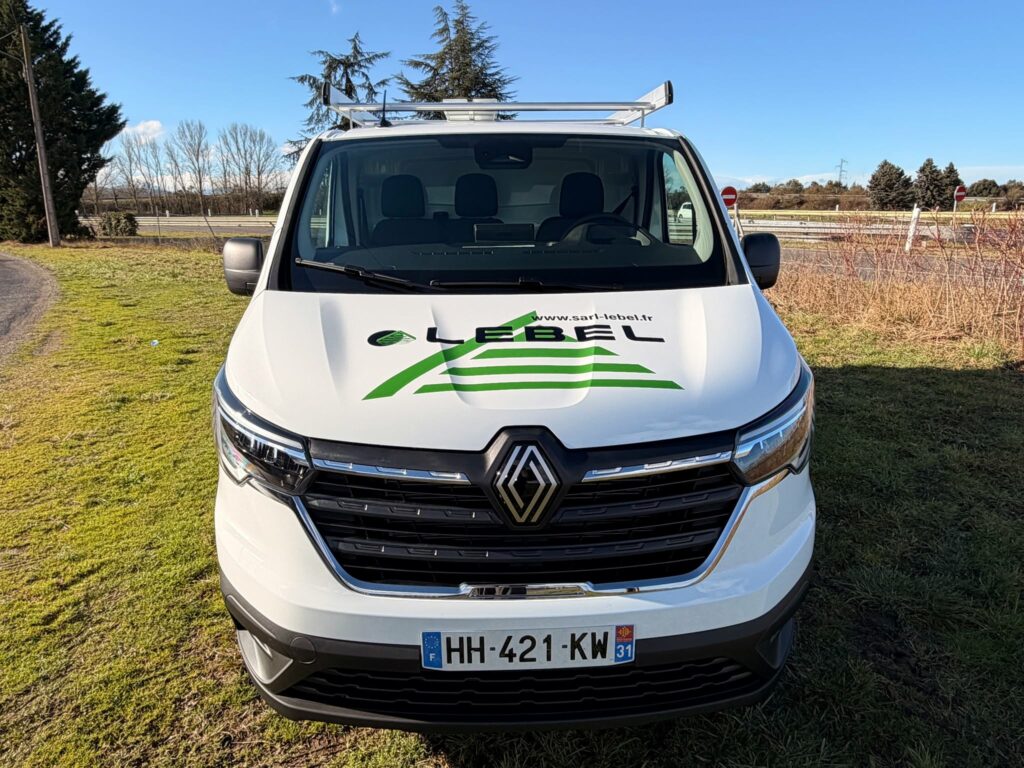 La flotte de véhicules Lebel continue de s’habiller aux couleurs de l’entreprise !