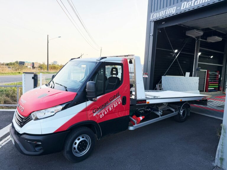 NOUVEAU SEMI-COVERING POUR LE GARAGE GINÉ  (Carbonne – 31)🚨
